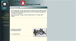 Desktop Screenshot of hamburger-fototage.de